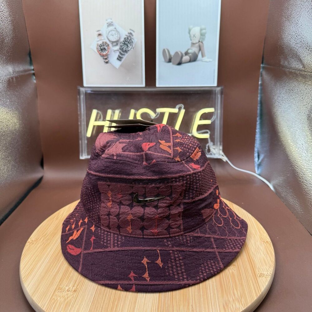 Nike Naomi Osaka Tennis Apex Bucket Hat Red Adult Unisex Medium NEW